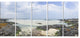 "Panorama View of Woljeongri Beach" Landscape Wall Wall Art, 5 Panels, 60"x28"