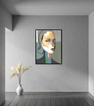 Face Colored, 30 x 40