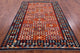 6' 3" X 8' 7" Flat Weave Kilim Reversible Wool On Wool Rug Q9481