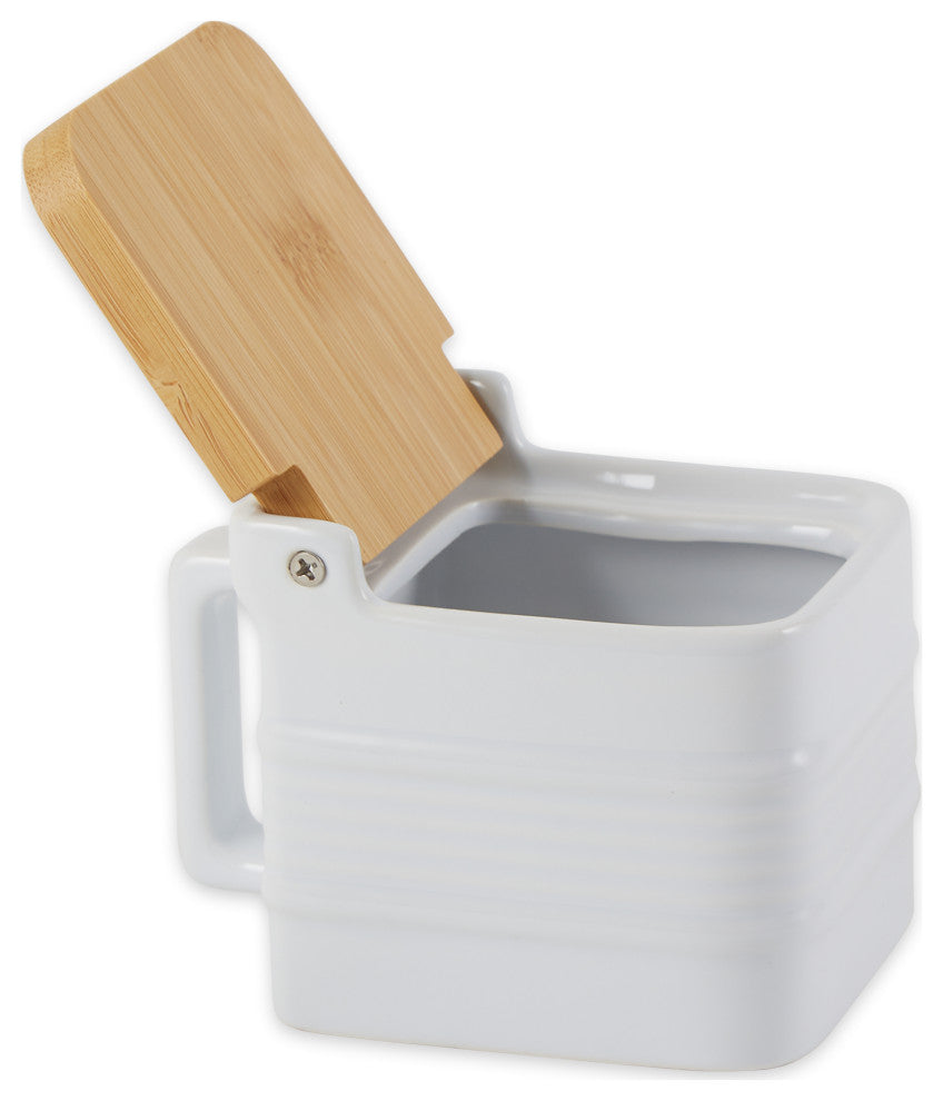 Stoneware Salt Box