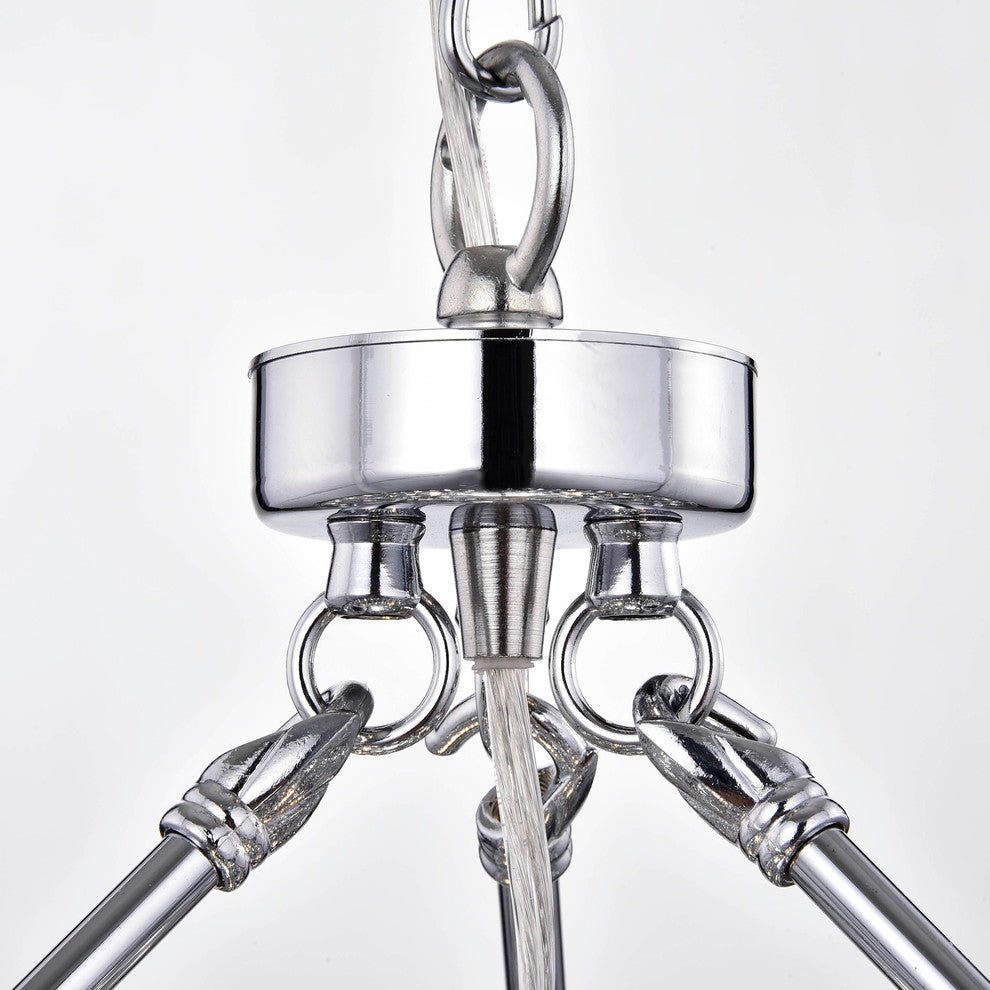 Acamar 5 Light Crystal Chandelier