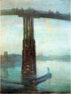 James McNeill Whistler Nocturne: Blue and Gold Wrapped Canvas