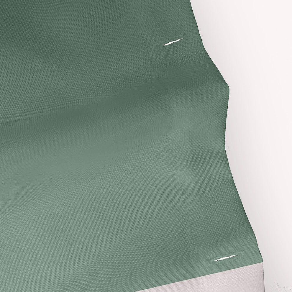 Fish Chips Sage 70" w x 73" h Shower Curtain
