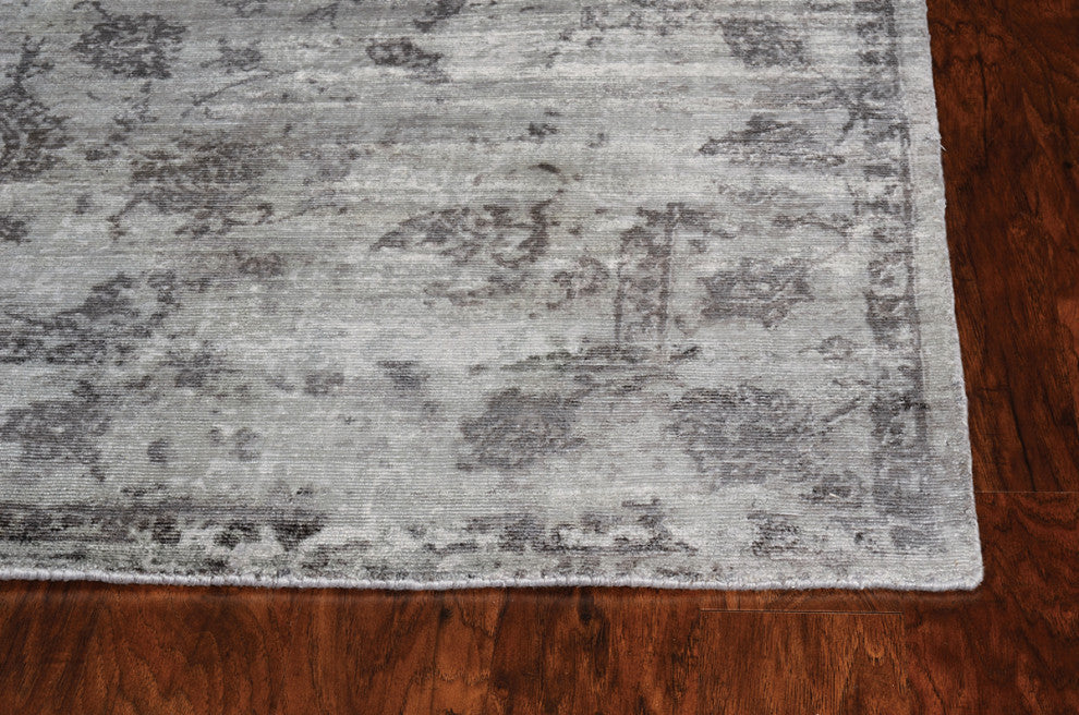 KAS Indulge 0806 Gray Vintage Area Rug, 9'x13'