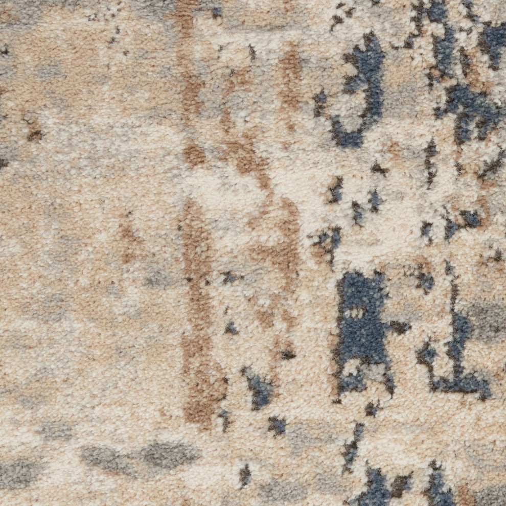 Nourison Concerto 6' x 9' Beige/Grey Modern Indoor Area Rug