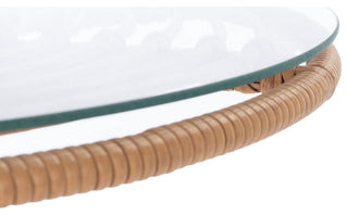 Safavieh Outdoor Lersa 3 Piece Lounger Set Natural/Beige