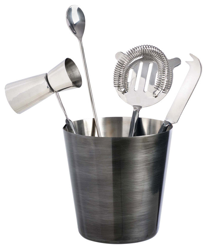 Tomini Metal Serving Utensils, Barware Set F 5
