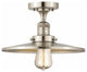 Innovations Lighting 517-1CH-SN-MFR-SN-12 1 Light 12" Semi-Flush Mount