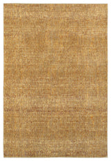 Oriental Weavers Atlas Collection Gold/ Yellow Solid Indoor Area Rug 10'X13'2"
