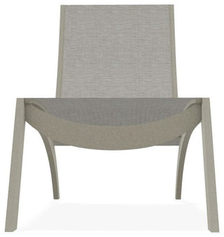 Dune Sling Stackable Outdoor Hydro-Lounge Chaise, Burke/Storm
