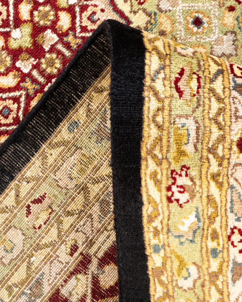 Mogul, One-of-a-Kind Hand-Knotted Area Rug Black, 8' 10" x 11' 10"