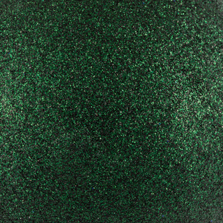 Vickerman 4" Midnight Green Glitter Ball Ornament, 6 per Bag