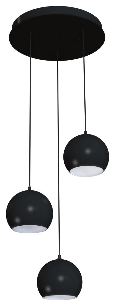 Roxy Medium Base Triple Pendant