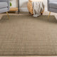 Nepal NL100 Mocha 6' x 6' Round Rug
