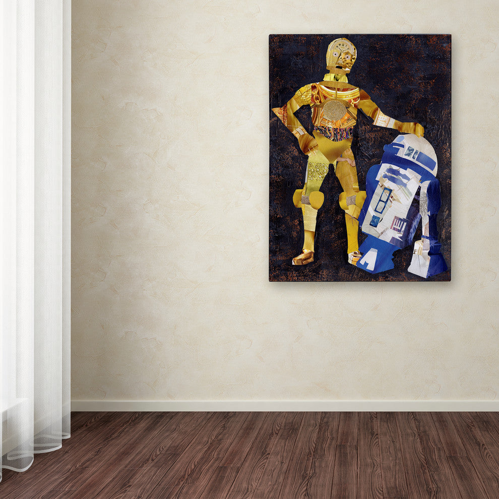Canvas R2 D2 Artpoptart 'R2D2' Canvas Art, 19x14