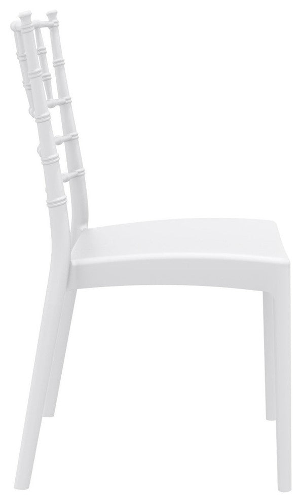 Compamia Josephine Outdoor Dining Chairs, Set of 2, White