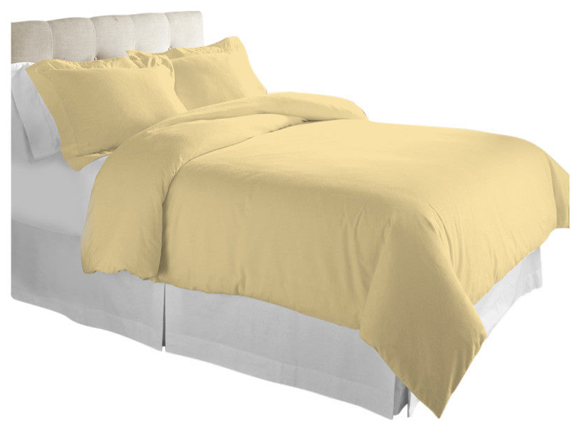 Poinetehaven 200 GSM Duvet Set, Straw, Twin /Twin Xl