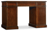 Cherry Knee-Hole Desk-Bow Front