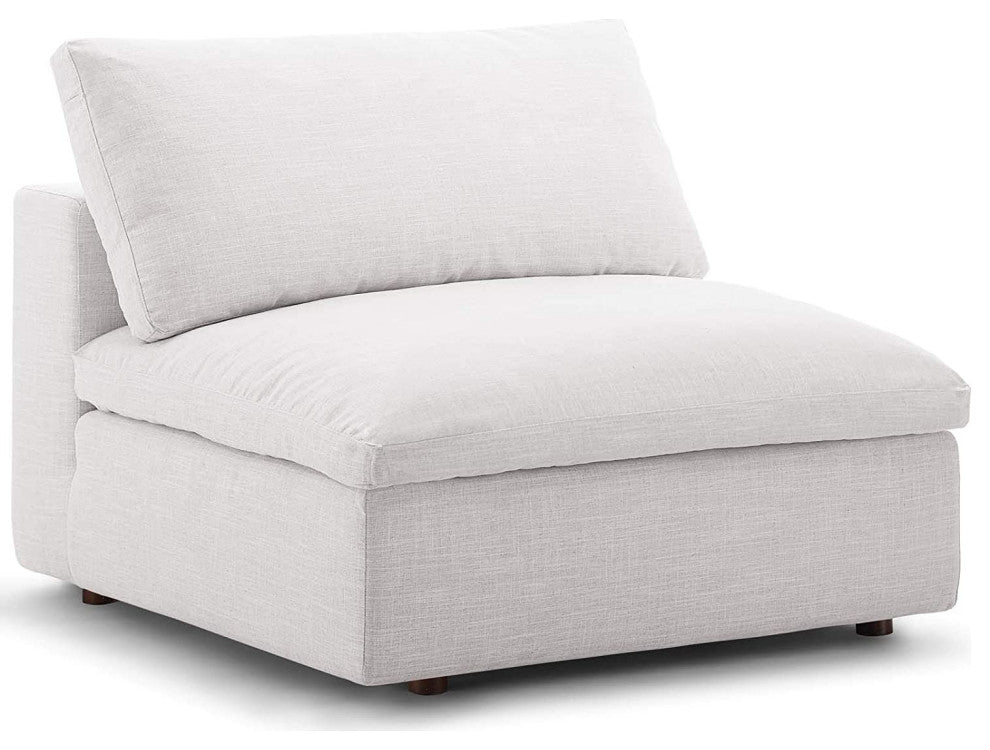 Commix Down Filled Overstuffed 5-Piece Sectional Sofa Set, Beige