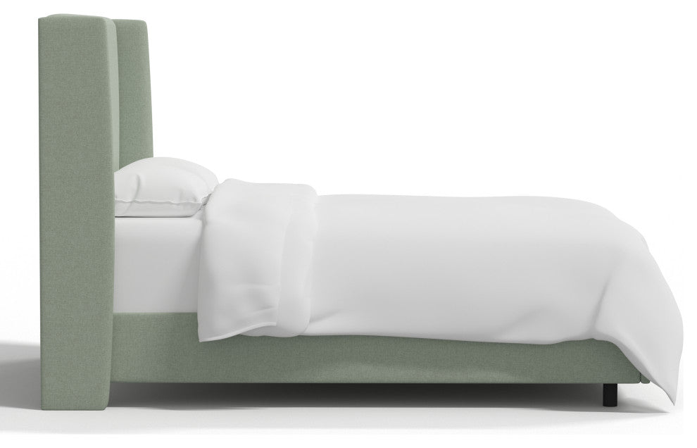 Wingback Bed, Zuma, Zuma Seafoam, Queen