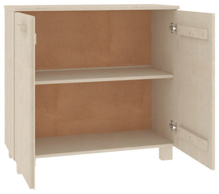 vidaXL Sideboard Buffet Cabinet with Storage HAMAR Honey Brown Solid Wood Pine