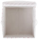 DII Holiday Candy Stripe Print Ornament Storage, Large