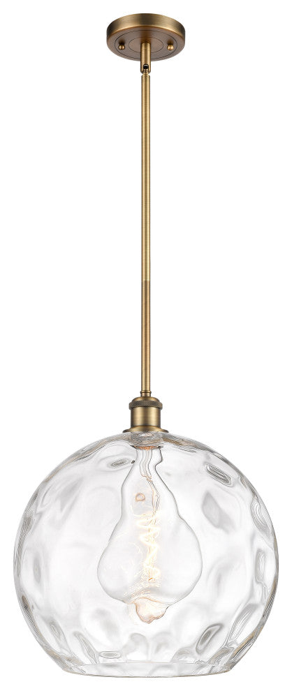 Innovations 516-1S-BB-G1215-14 1-Light Pendant, Brushed Brass