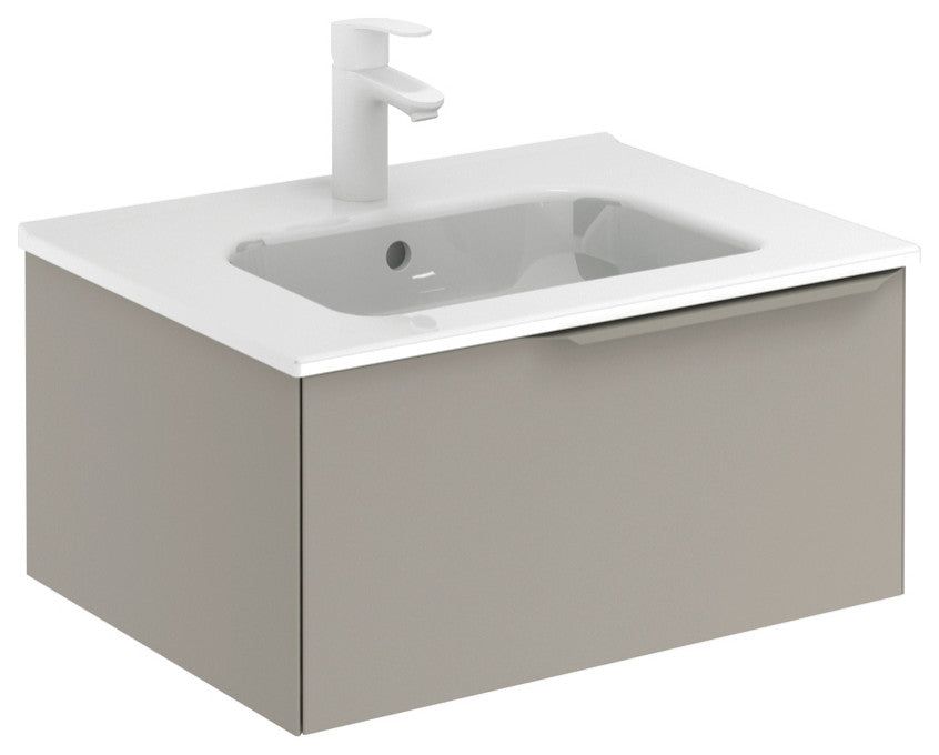 UNIT 24" MIO 1DR Sand Matt/ Sand Handle With Ceramic Top