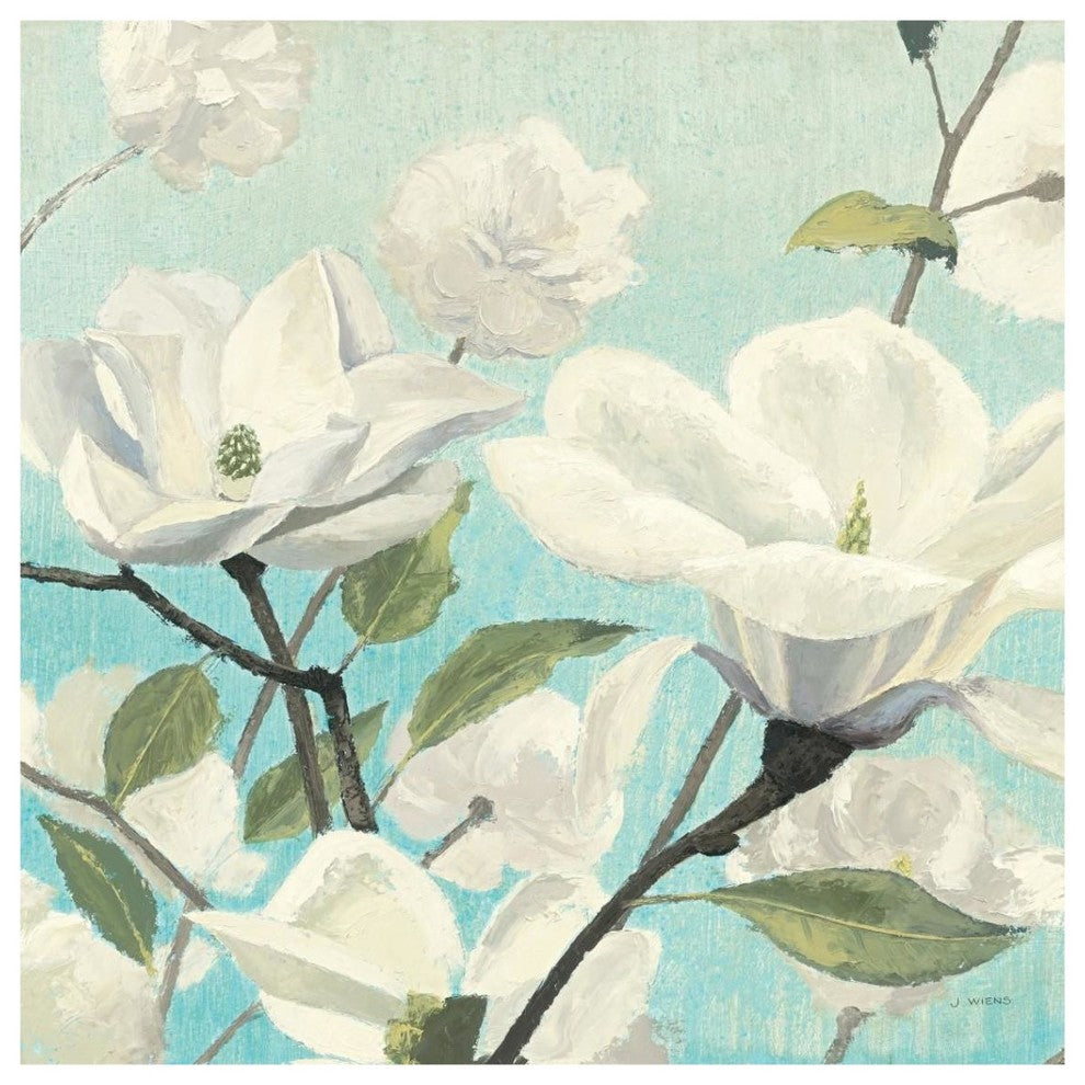 "Southern Blossoms II Square" Digital Paper Print by James Wiens, 38"x38"