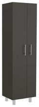 Bacoa Cleaning Cabinet, White, Black / White