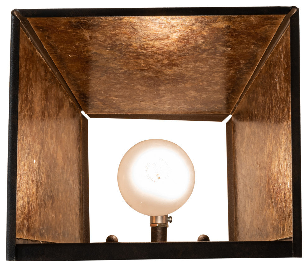 8 Wide Lone Stag Wall Sconce