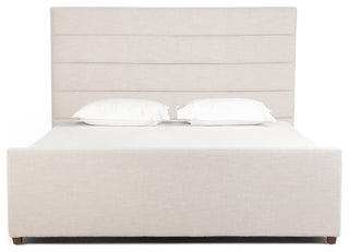 Daphne Bed-Cambric Ivory-King
