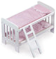 Doll Bunk Beds With Ladder, And Bedding