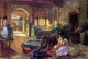 Frederick Arthur Bridgeman Orientalist Interior Gallery Wrapped Canvas Print