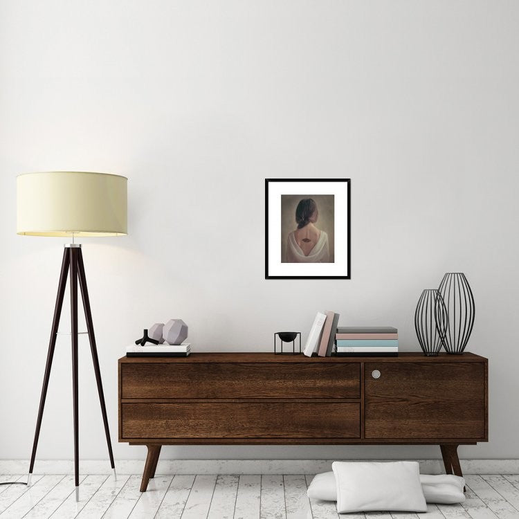 "Imagine" Framed Digital Print by Svetlana Bekyarova, 20"x24"