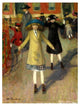 "Children Rollerskating, ca. 1912-14" Print by William Glackens, 25"x32"