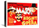 "Marx Brothers - A Night at the Opera 01" Canvas Giclee, 16"x13"