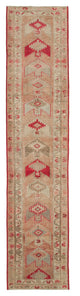 Rug N Carpet - Hand-knotted Anatolian 2' 11" x 13' 4" Rustic Runner Rug