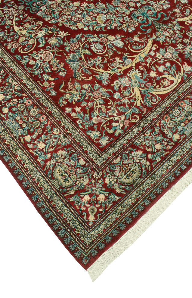 Pak-Persian Corliss Red/Light Gold Rug, 8'0x9'7