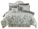 Kathy Ireland 10pc Bed in a Bag Comforter Set, Olivia, Queen