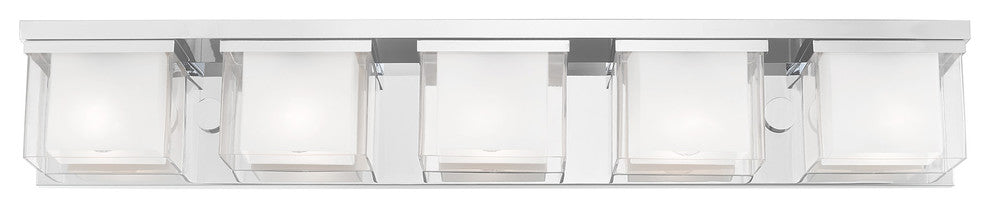 Livex Lighting Polished Chrome 5-Light Bath Vanity