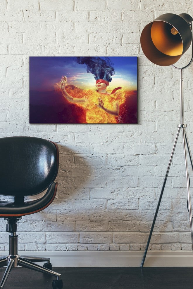 Cortesi Home "Suspense" by Mario Sanchez Nevado, Giclee Canvas Wall Art, 18"x26"