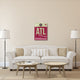"ATL Atlanta Luggage Tag 2" Fine Art Print