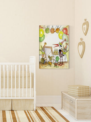 "Birthday Party" Painting Print on Canvas by Curtis