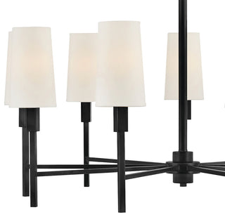 Hinkley Fenwick Large Chandelier, Black