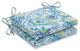 Out/Indoor Gilford Squared Corners Seat Cushion, Set of 2, Baltic