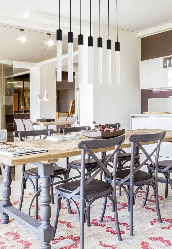 Wade 7-Light Pendant, Black