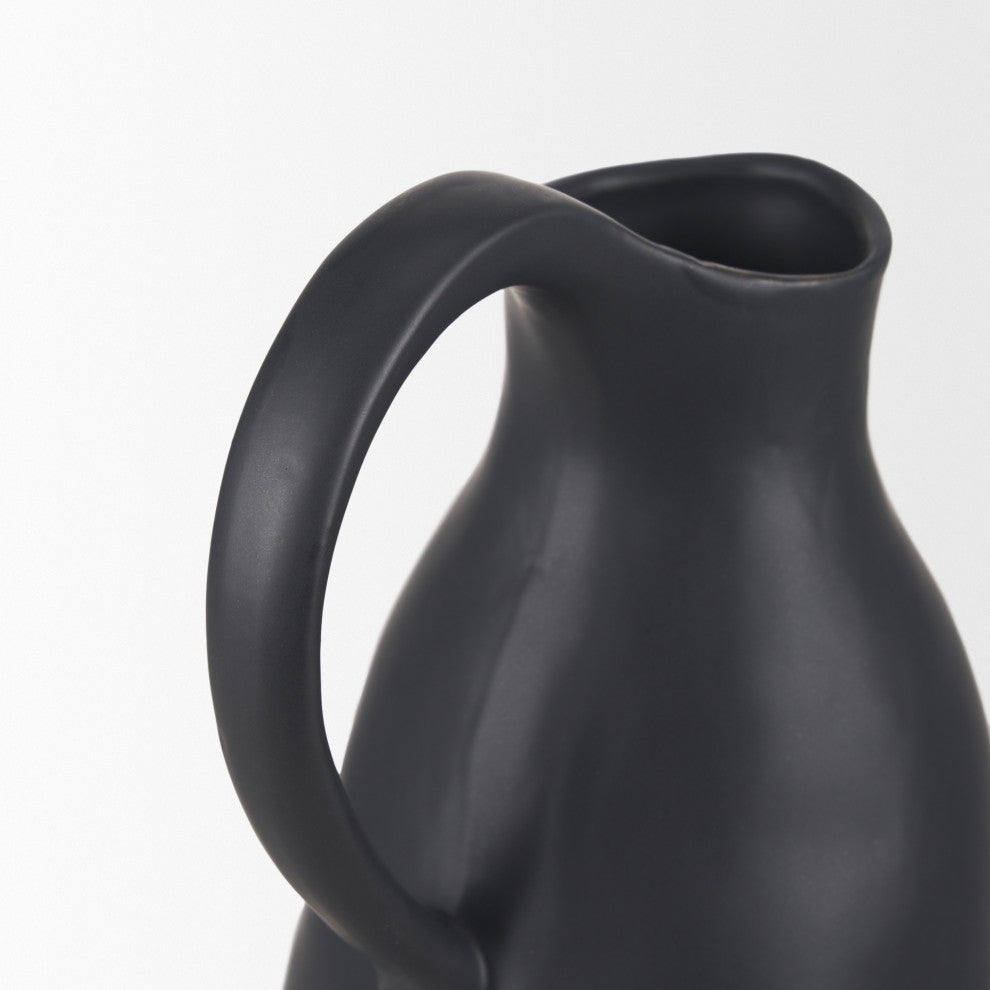 Valora Black Vase