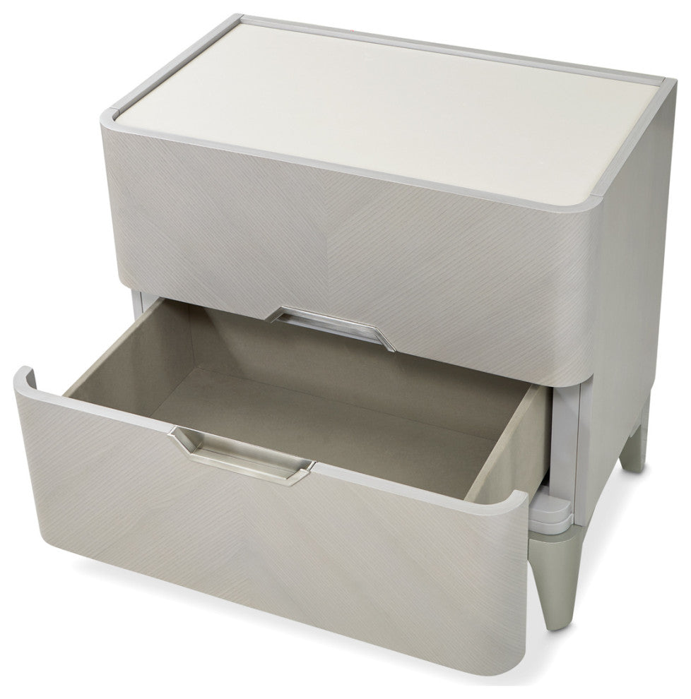 Penthouse Nightstand, Ash Gray