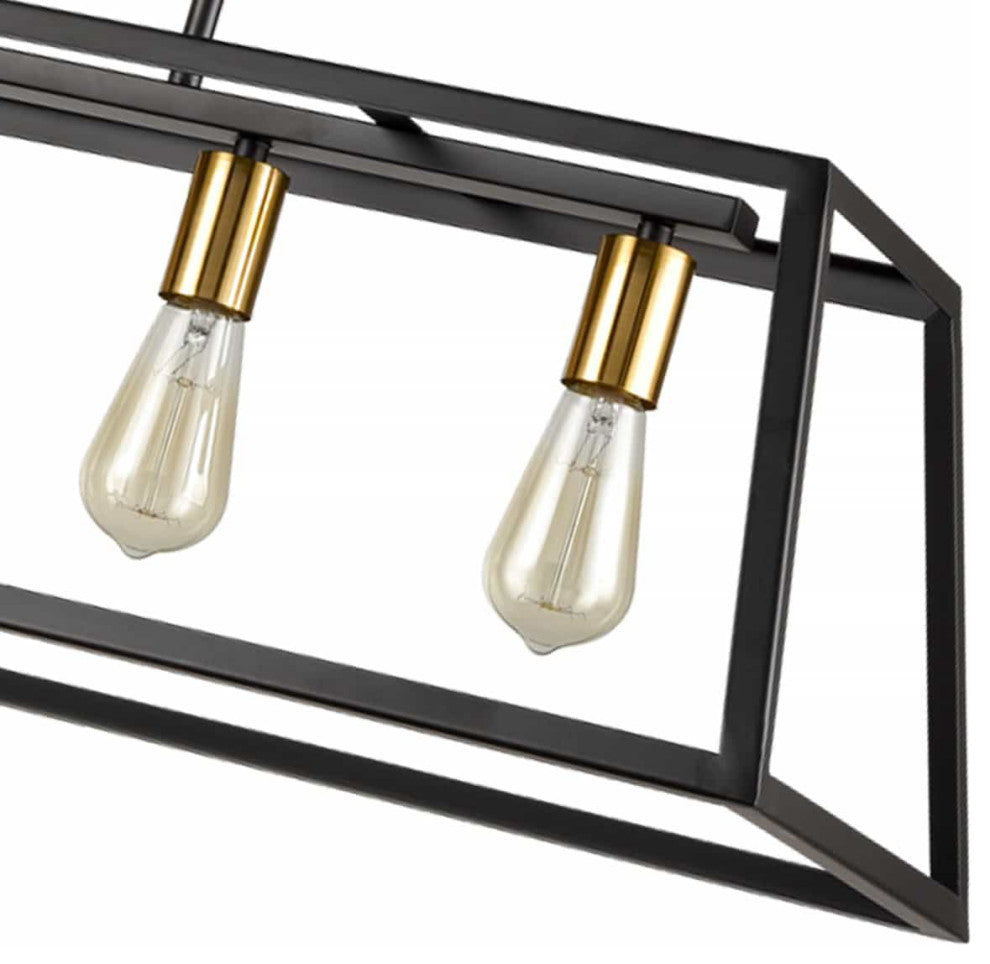 5-Light Kitchen Island Pendant Lighting Industrial Island Chandelier